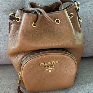 Prada bucket bag